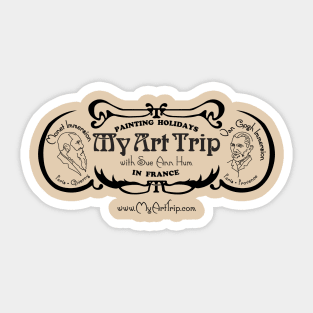 My Art Trip T Sticker